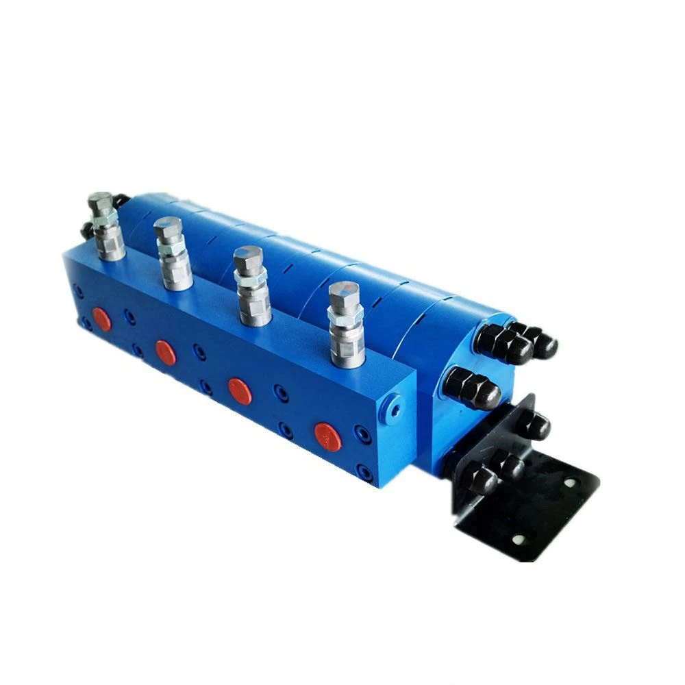 Max. 12 sekcí Litinový hydraulický dělič průtoku